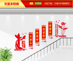 党建楼梯文化墙