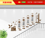 校园楼梯文化墙