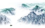 现代 爆款中式山水 TiF分层