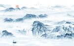 现代 新传简意山水 TIf分层