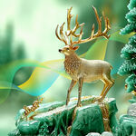 鹿鹿梅花鹿麋鹿