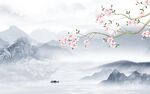 新中式背景墙