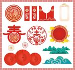新年喜庆元素