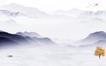 新款 简意中式山水 TIF分层