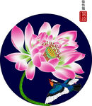 莲花矢量图