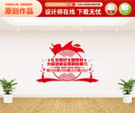 主题教育文化墙