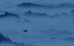 别墅 新中式山水图 TIF分层