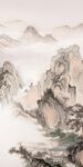 新品 高端山水玄关 TIF分层