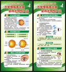 世界青光眼周展架