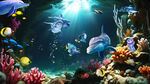 海底生物海底世界