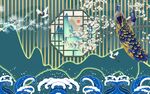 中式装饰背景墙 