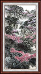 国画山水风景 