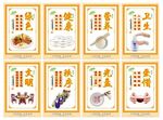 食堂标语展板 