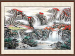 沙发装饰画 