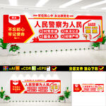 公安局文化墙