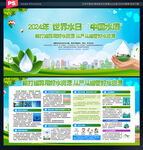 2024中国水周宣传展板