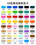 果冻颜料