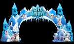 冰雪门头