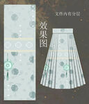 玉佩团扇汉服马面裙