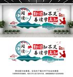 阅览室文化墙