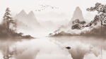 新中式意境山水画