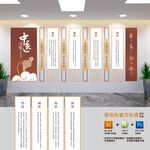 中医文化展板文化墙