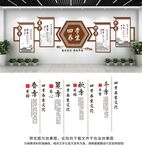 四季养生文化墙