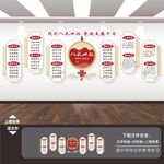 八礼四仪文化墙