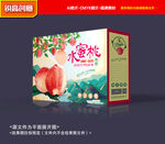 水蜜桃包装 油桃礼盒