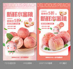 新鲜水蜜桃海报画面