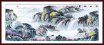 国画山水画