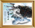 客厅画富贵不淫
