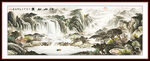 中国水墨画山水