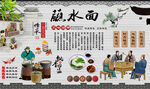 蘸水面