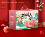 桃子包装 水蜜桃礼盒