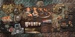 工业风致青春青春怀旧背景墙