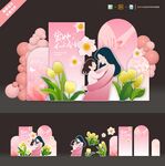 母亲节美陈
