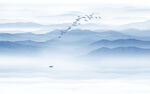 水墨山水画