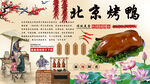 北京烤鸭背景墙
