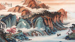 古风山水画