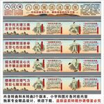 中医八段锦宣传海报展板文化墙