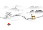 山水飘带