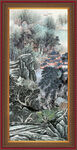 国画山水画 