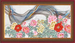 国画牡丹 