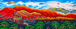 长城客厅办公室山水画
