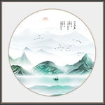 玄关山水画