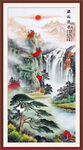 玄关山水画