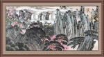 国画山水画 