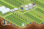现代智慧农业土壤检测系统插画