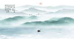 水墨江南风景画
